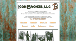 Desktop Screenshot of iconbronze.com